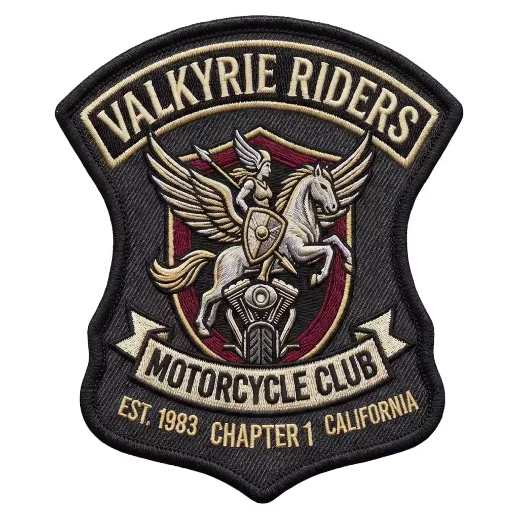 Embroidered Iron-On Patch